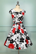 Load image into Gallery viewer, 1950s Flower Print - ZAPAKA