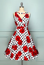 Load image into Gallery viewer, 1950s Dots Dress