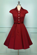 Load image into Gallery viewer, 1950s Dark Red Swing