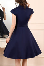 Load image into Gallery viewer, 1950s Navy Blue Swing
