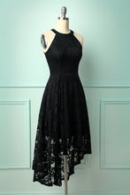 Load image into Gallery viewer, Asymmetrical Black Lace