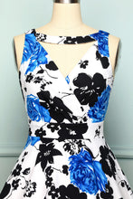 Load image into Gallery viewer, 1950s V Neck Floral