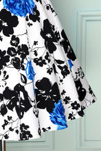 Load image into Gallery viewer, 1950s V Neck Floral