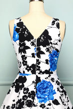Load image into Gallery viewer, 1950s V Neck Floral