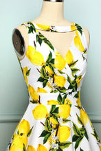 Load image into Gallery viewer, 1950s Lemon Dress