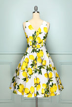 Load image into Gallery viewer, 1950s Lemon Dress