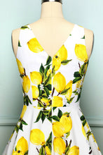 Load image into Gallery viewer, 1950s Lemon Dress