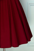 Load image into Gallery viewer, 1950s Burgundy Solid