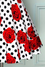 Load image into Gallery viewer, 1950s Dots Dress