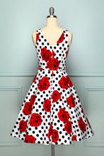 Load image into Gallery viewer, 1950s Dots Dress