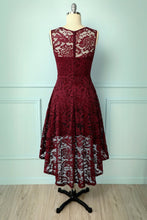Load image into Gallery viewer, Asymmetrical Burgundy Lace - ZAPAKA