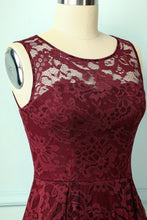 Load image into Gallery viewer, Asymmetrical Burgundy Lace - ZAPAKA