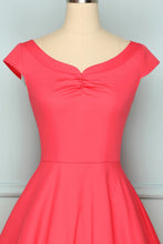 Load image into Gallery viewer, 1950s Coral Dress

