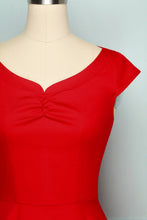 Load image into Gallery viewer, 1950s Red Dress
