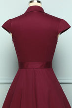 Load image into Gallery viewer, 50s Burgundy Swing
