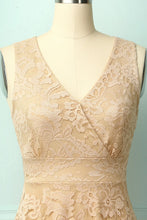 Load image into Gallery viewer, Asymmetrical Champagne Dress
