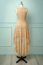 Load image into Gallery viewer, Asymmetrical Champagne Dress
