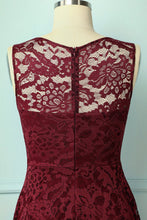 Load image into Gallery viewer, Asymmetrical Burgundy Lace - ZAPAKA

