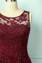 Load image into Gallery viewer, Asymmetrical Burgundy Lace - ZAPAKA
